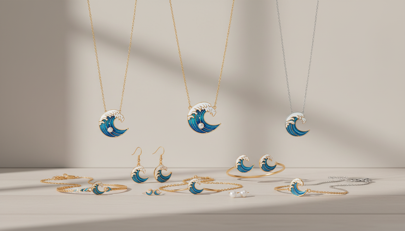 Hav-inspirerede Halskæder