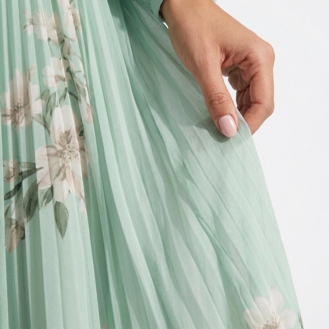 Mel - Elegant, luftig midi kjole