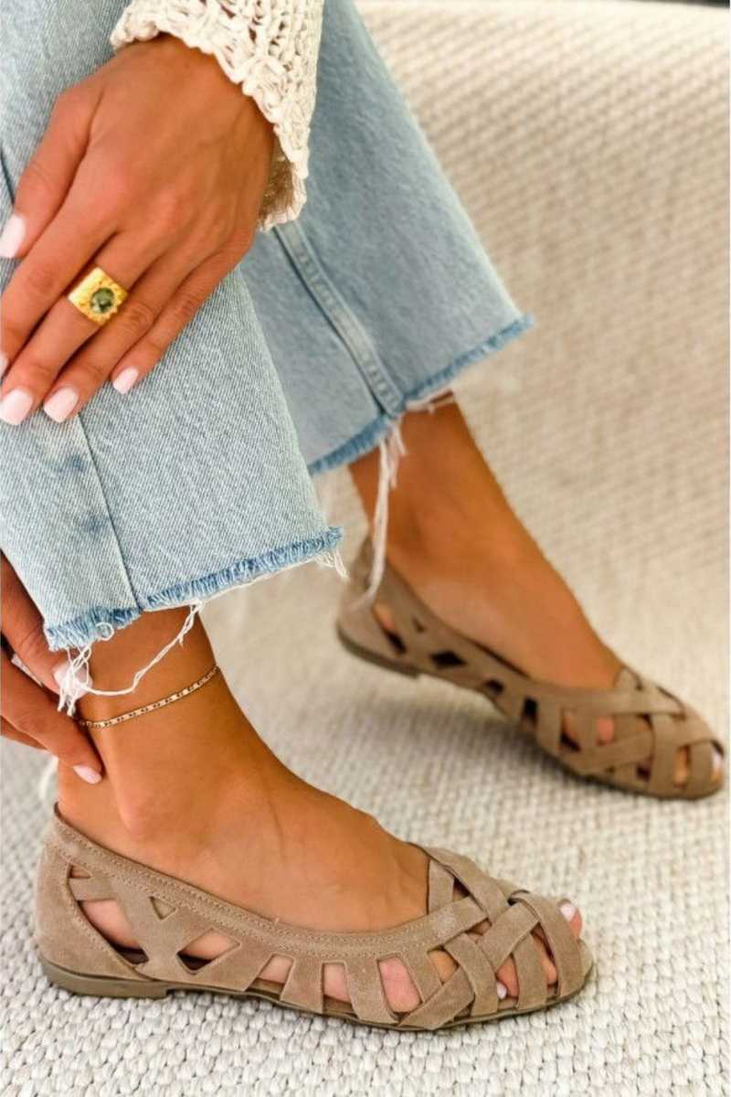 Caterina | Flettede Sandaler Sommer Viva