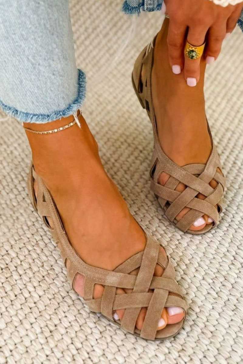 Caterina | Flettede Sandaler Sommer Viva