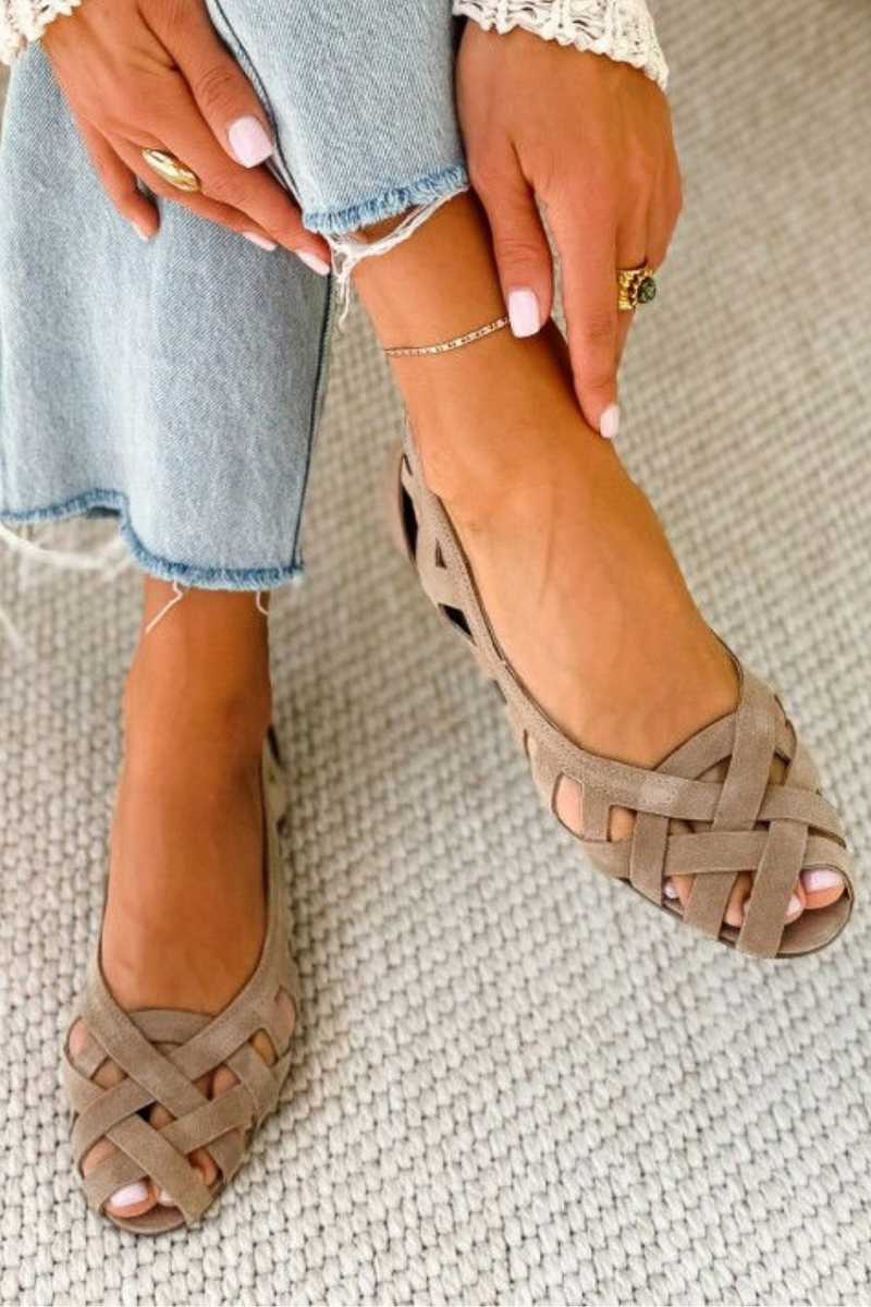 Caterina | Flettede Sandaler Sommer Viva