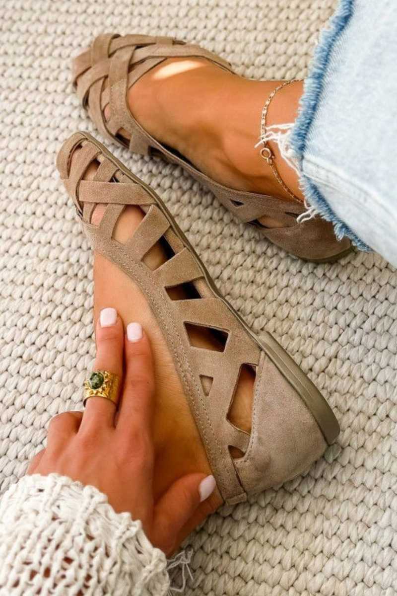 Caterina | Flettede Sandaler Sommer Viva