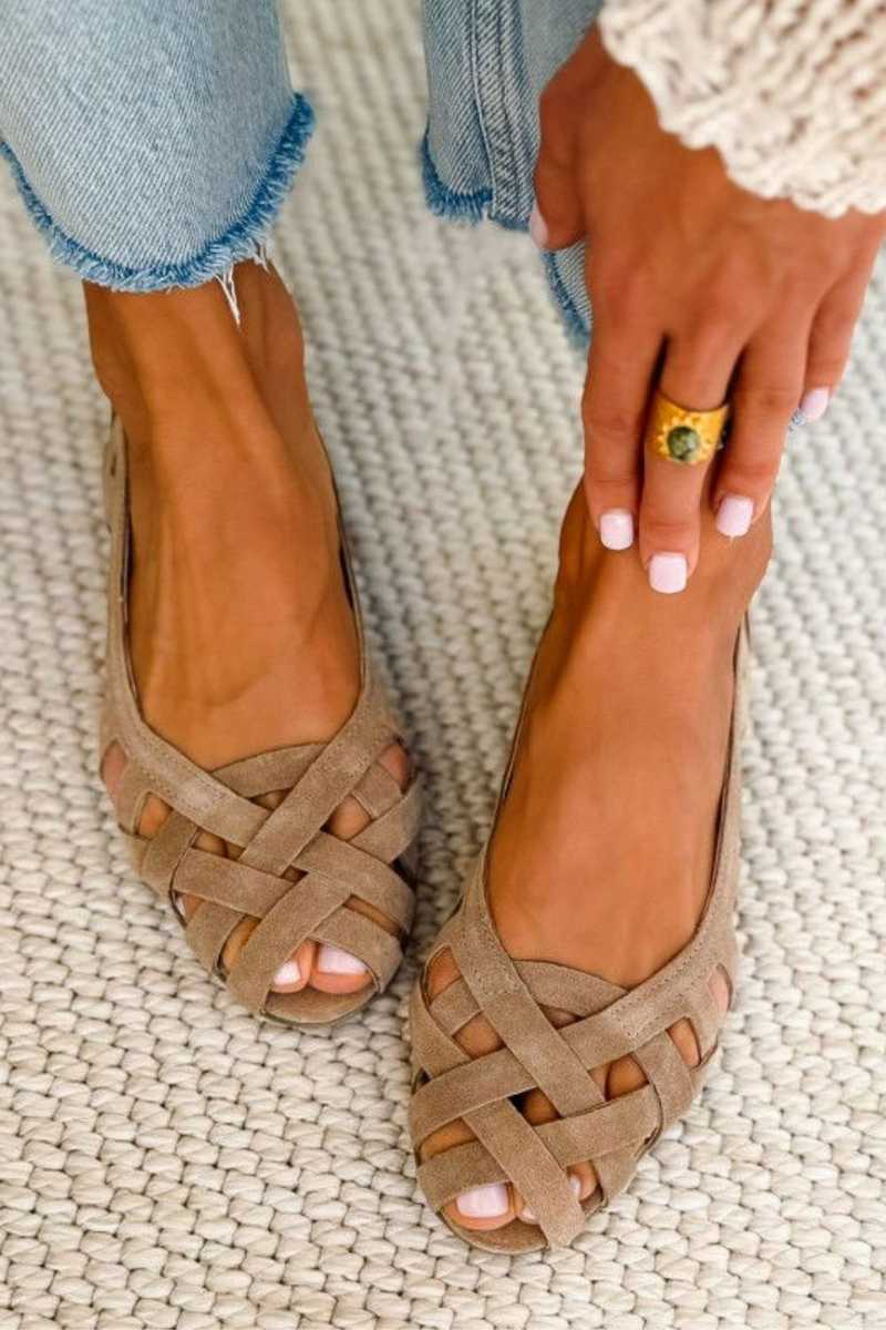 Caterina | Flettede Sandaler Sommer Viva