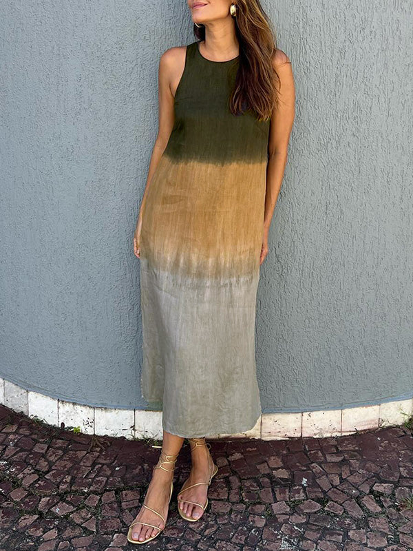 AMALIA | Lang kjole med naturlig stil og komfort til enhver lejlighed