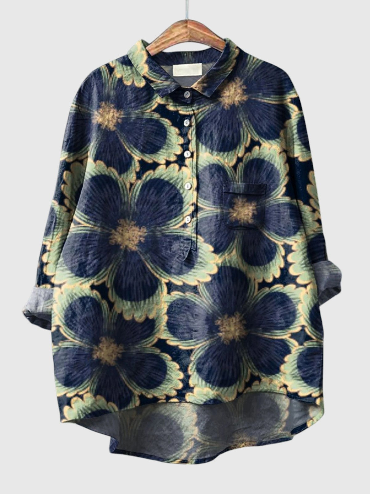 Jessica |  Moderne linnedskjorte