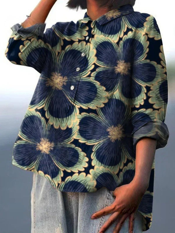 Jessica |  Moderne linnedskjorte