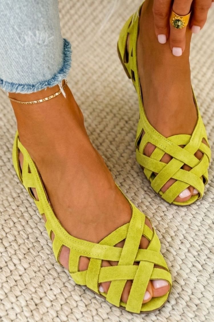 Caterina | Flettede Sandaler Sommer Viva