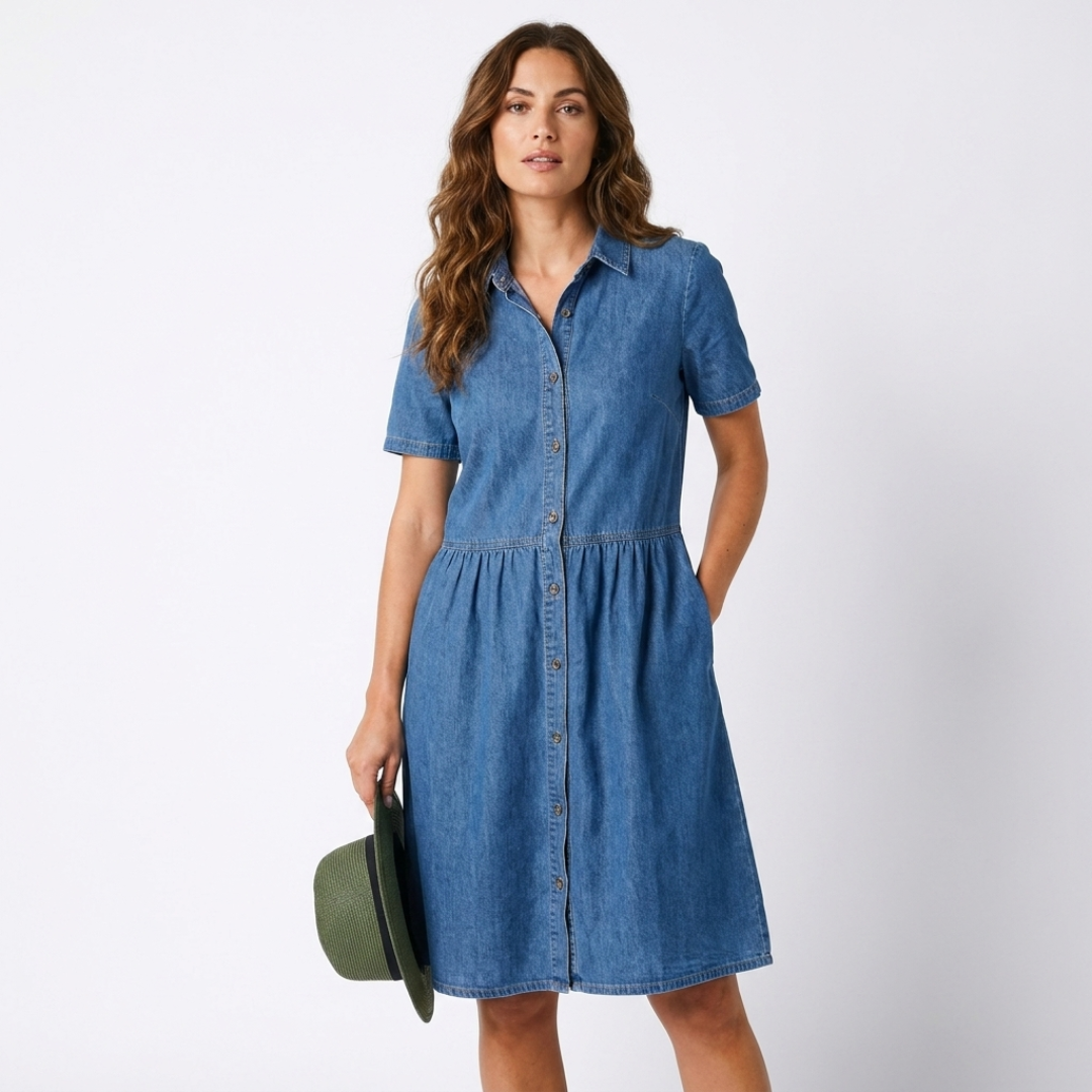 Neusa - Jeansstil Kjole