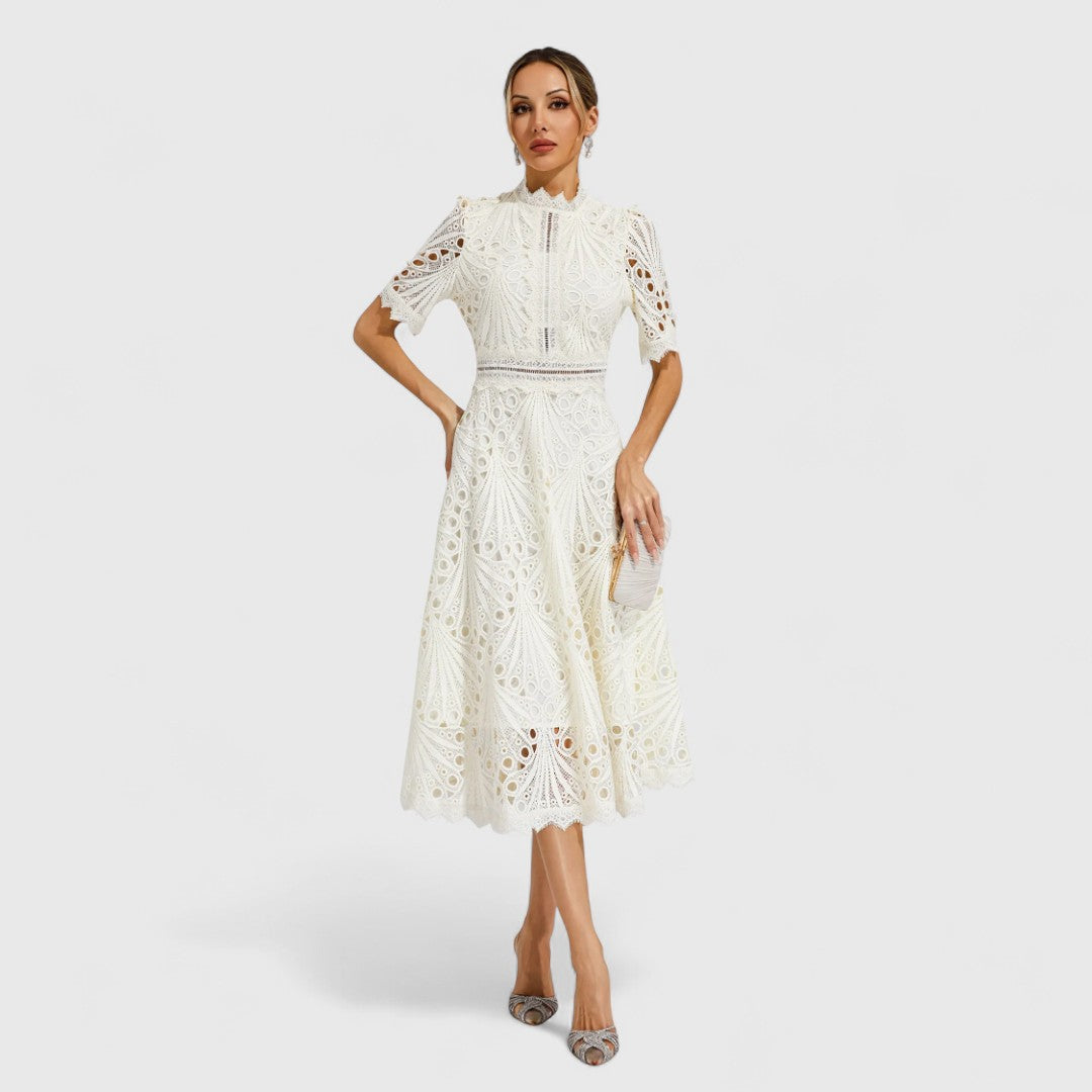 Lydia - elegant underkjole med blonder til kvinder