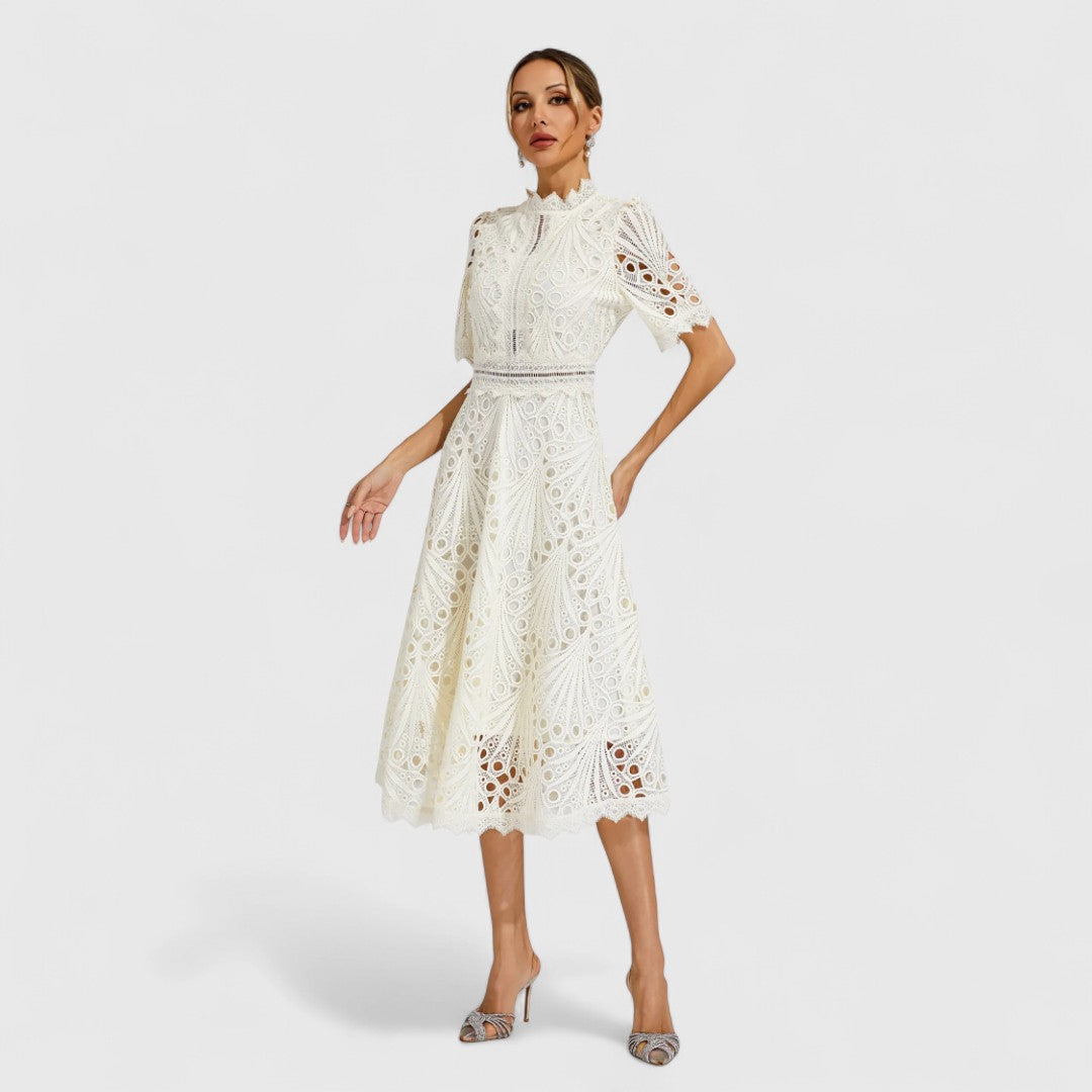 Lydia - elegant underkjole med blonder til kvinder