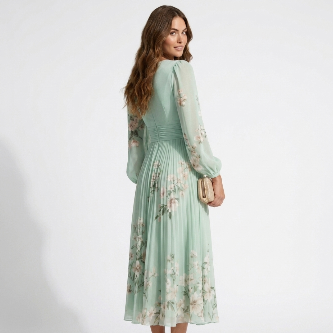 Mel - Elegant, luftig midi kjole
