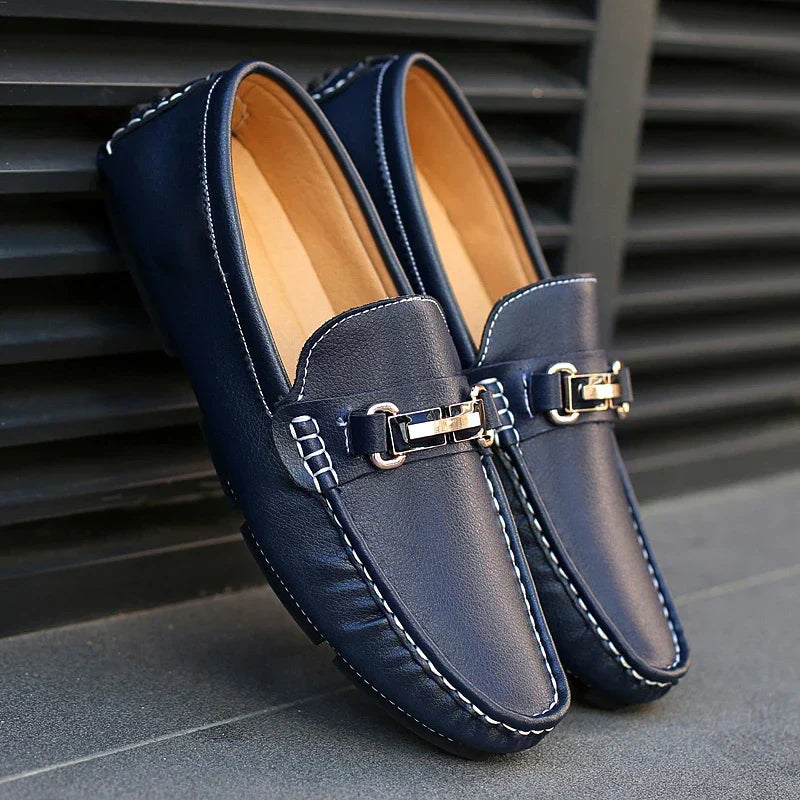 Ægte Læder Loafers