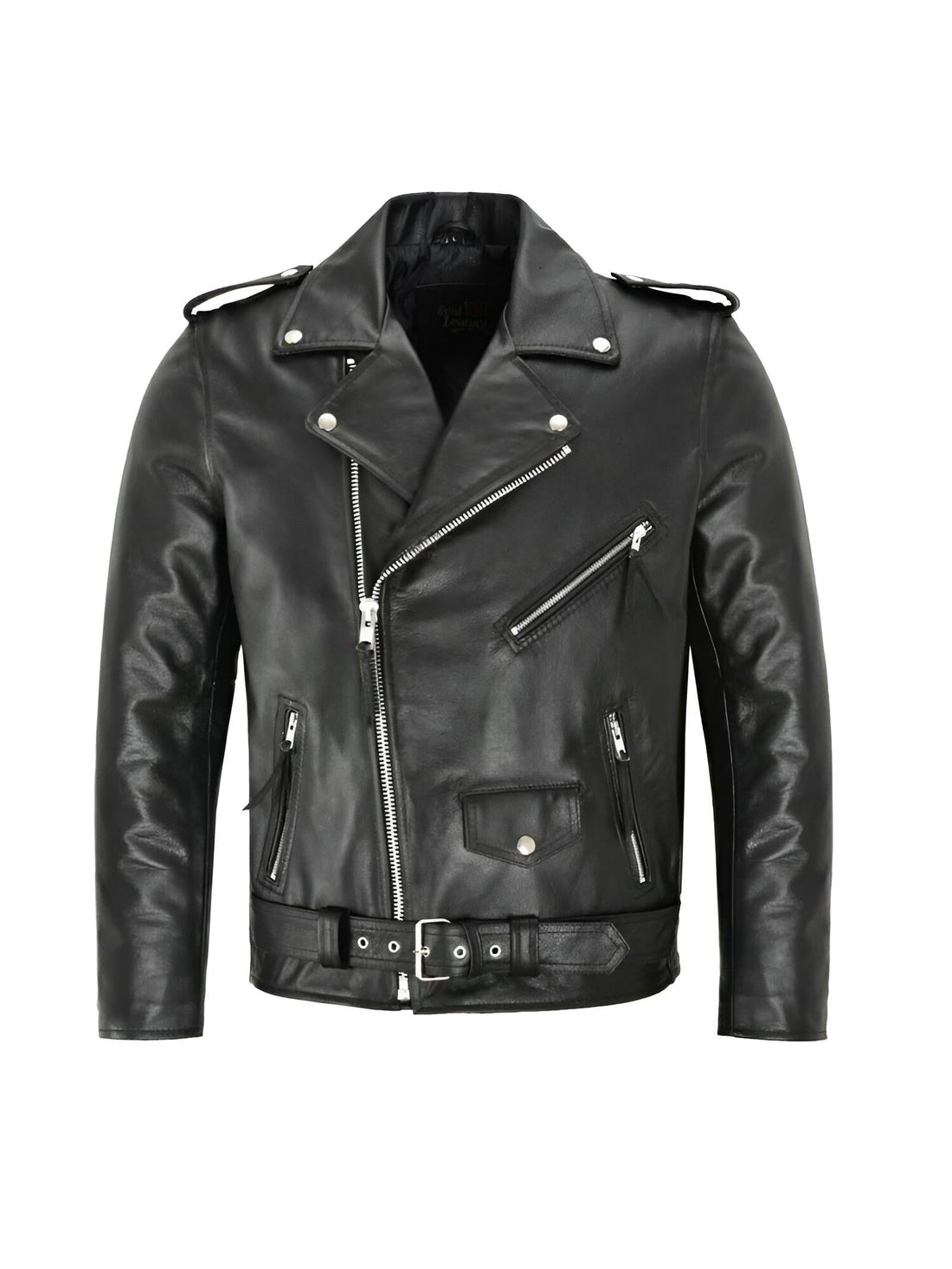 Austin™ | Klassisk Biker Læderjakke