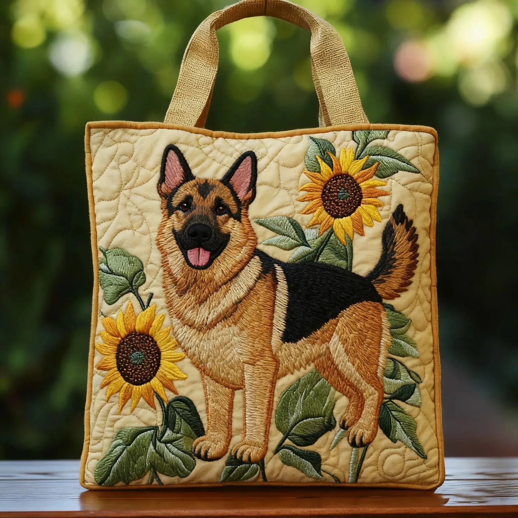 Sæk Artisanal - Tysk Hyrde Floral