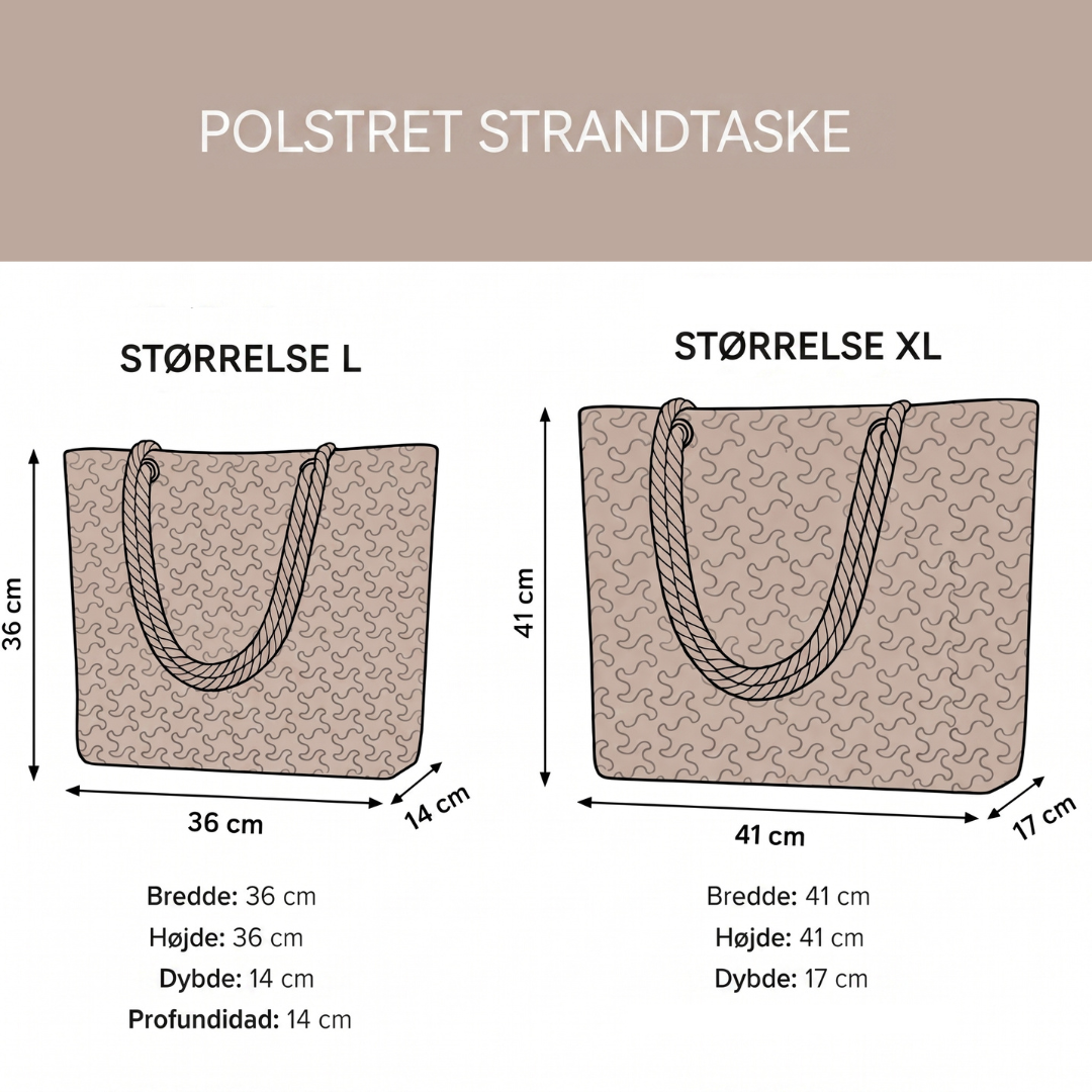 Håndlavet Strandtaske | Havdyr