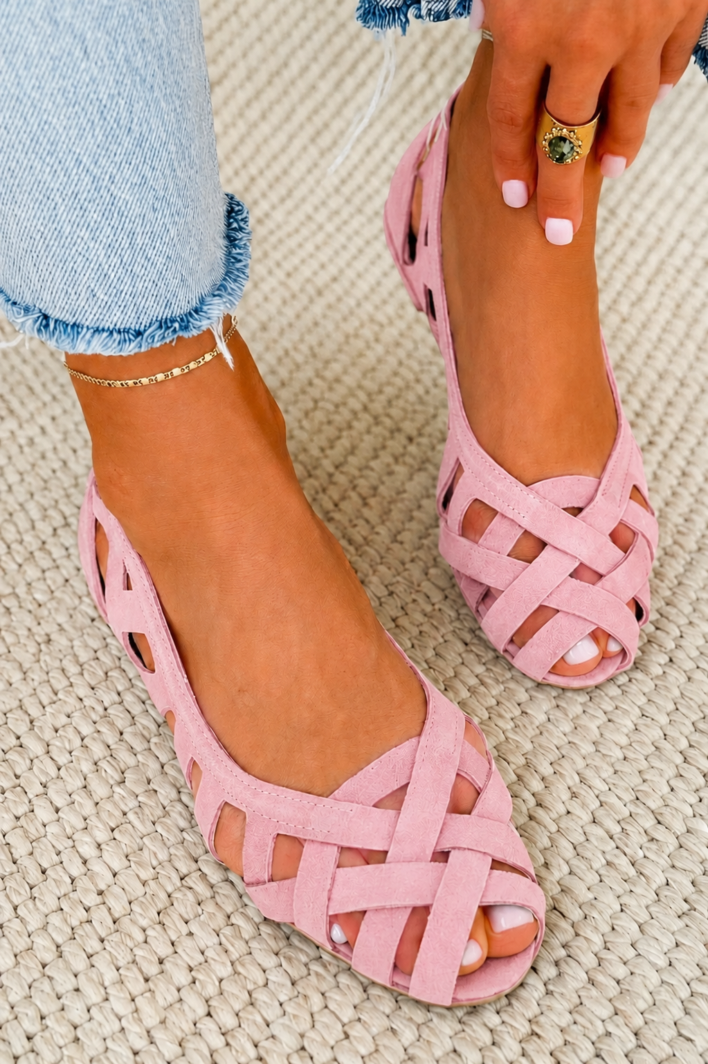 Caterina | Flettede Sandaler Sommer Viva