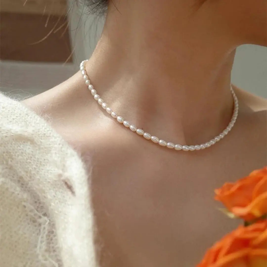 Elegant perlesmykke