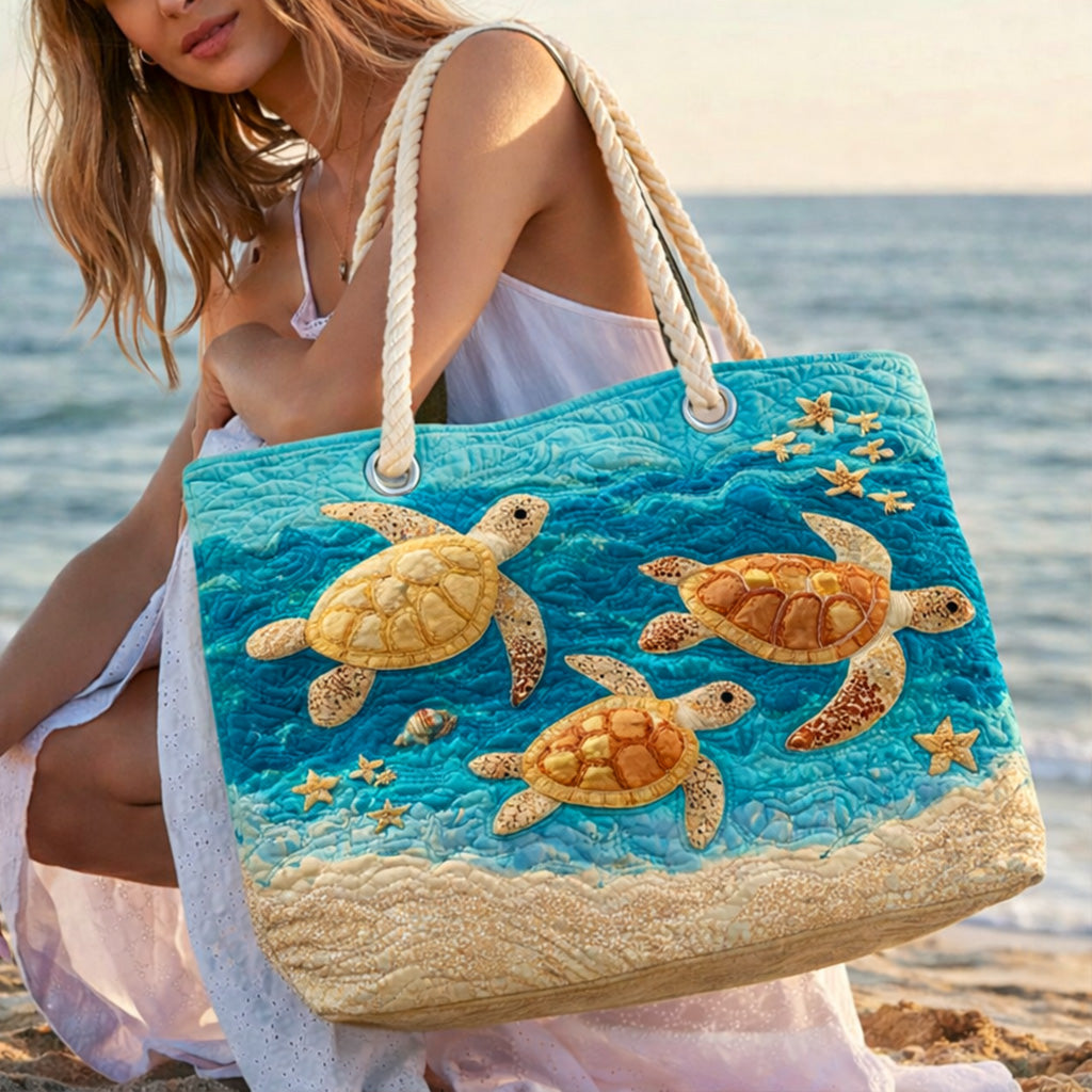 Håndlavet Strandtaske | Costa de Tortuga Dorada