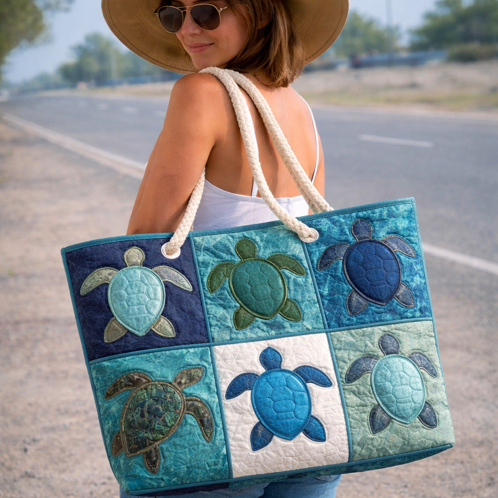 Håndlavet Strandtaske | Tortuga Azul