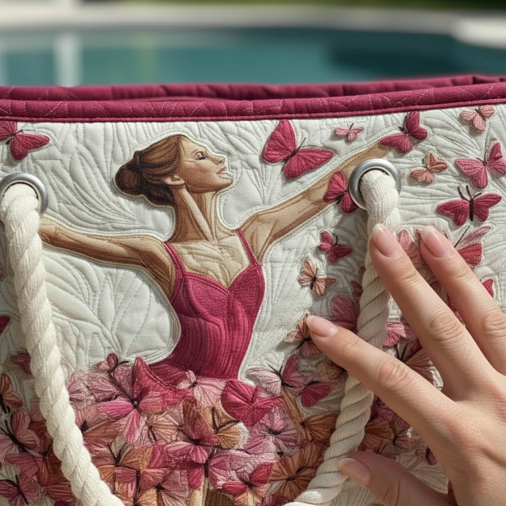 Håndlavet Strandtaske | Ballerina