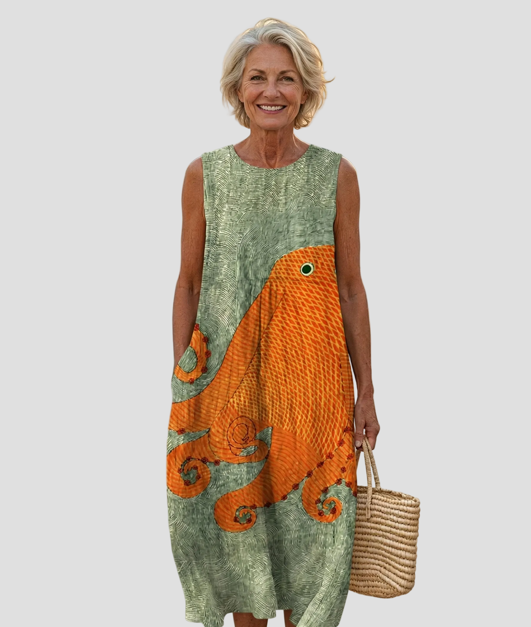 Dania | Ocean Midi Kjole