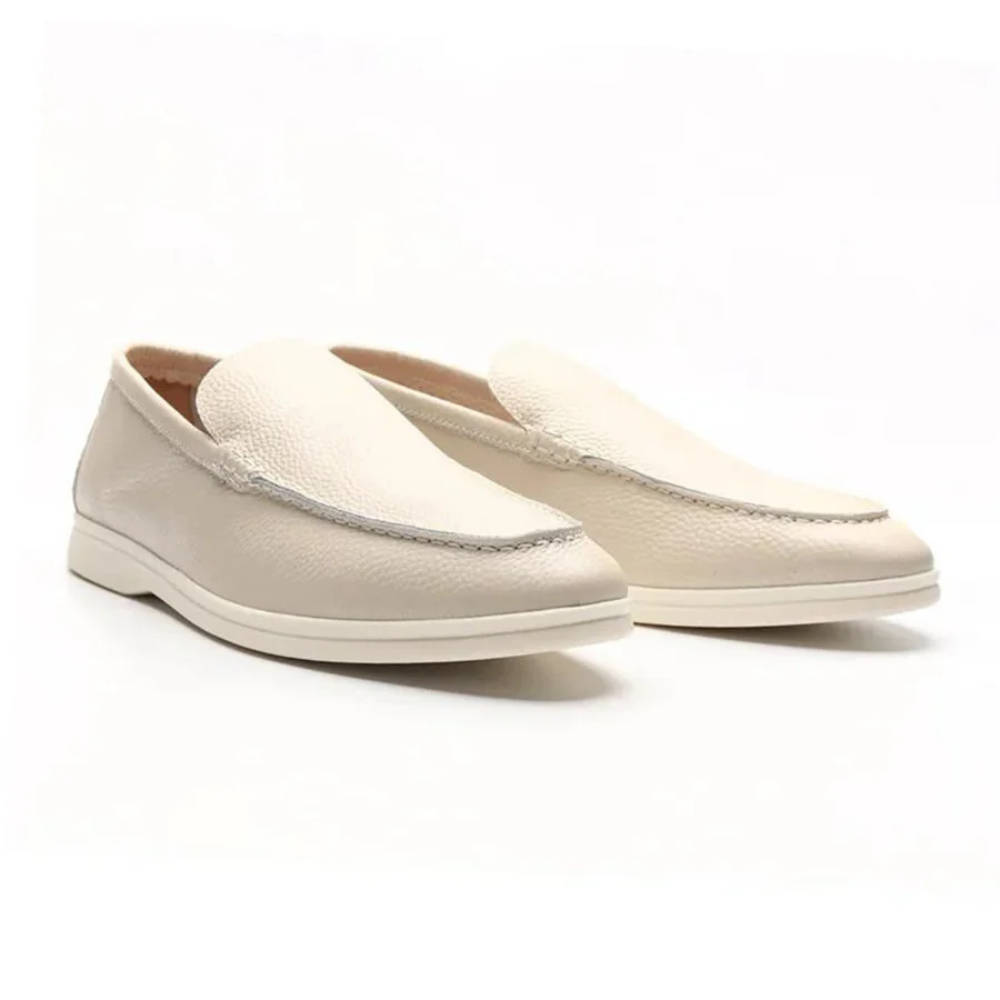 Kuhud Læder Loafers