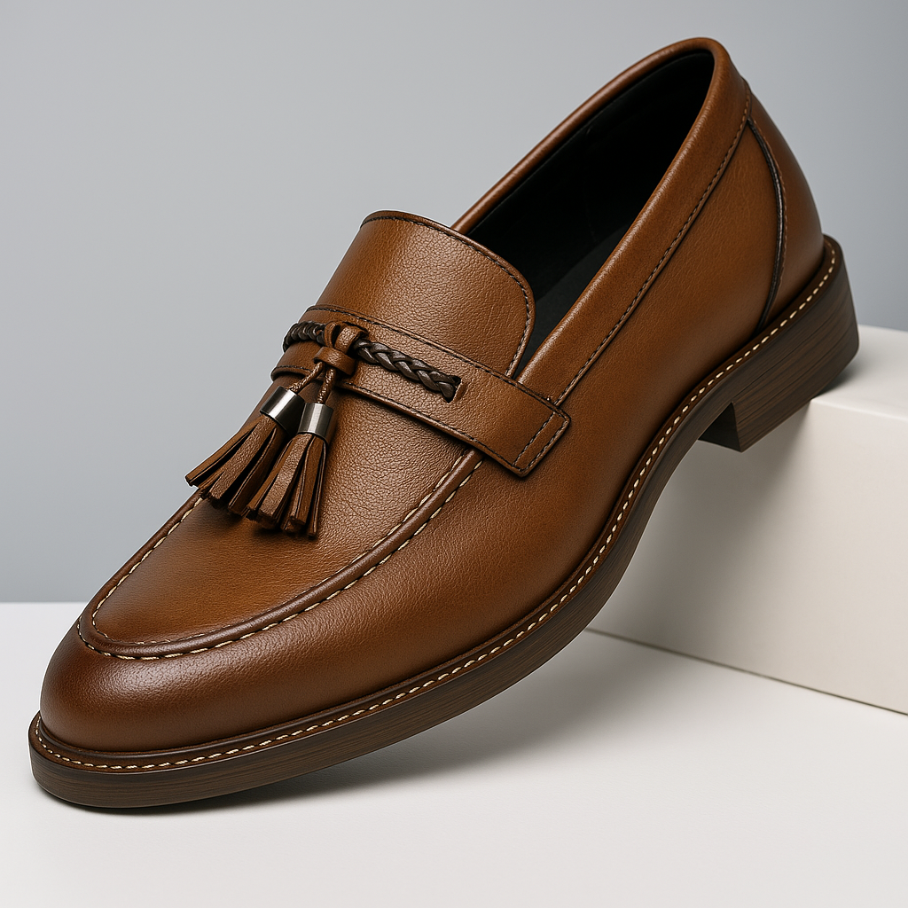 Læder Tøse Loafers