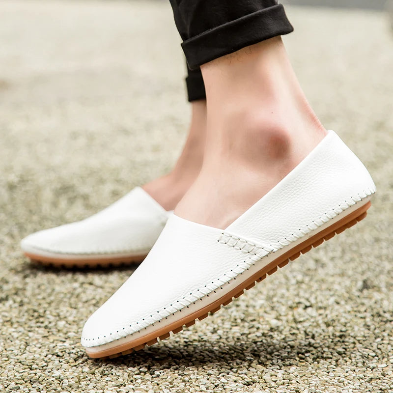 Lette Læder Loafers
