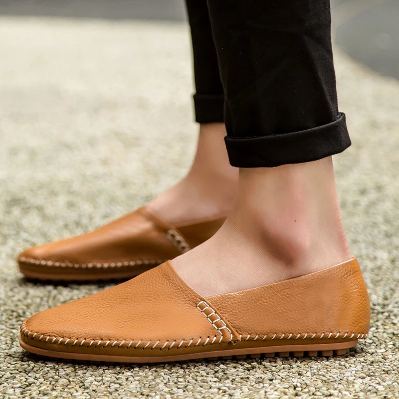 Lette Læder Loafers