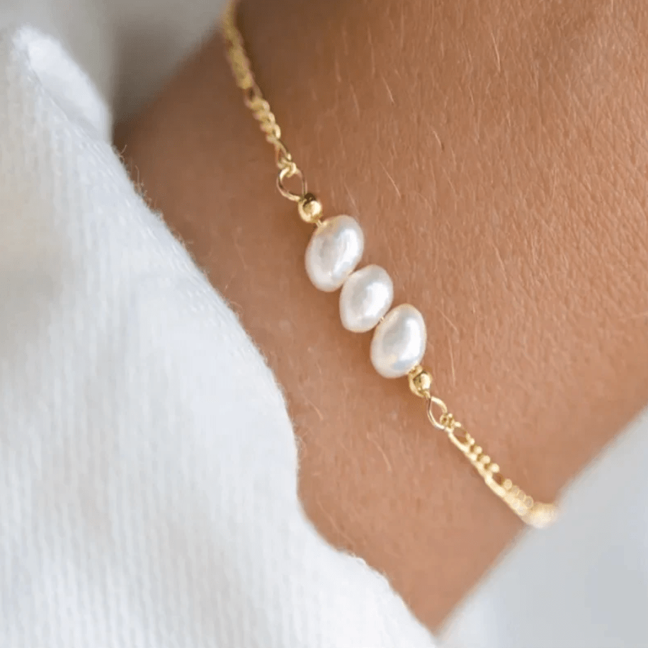 Luna | Perle armbånd
