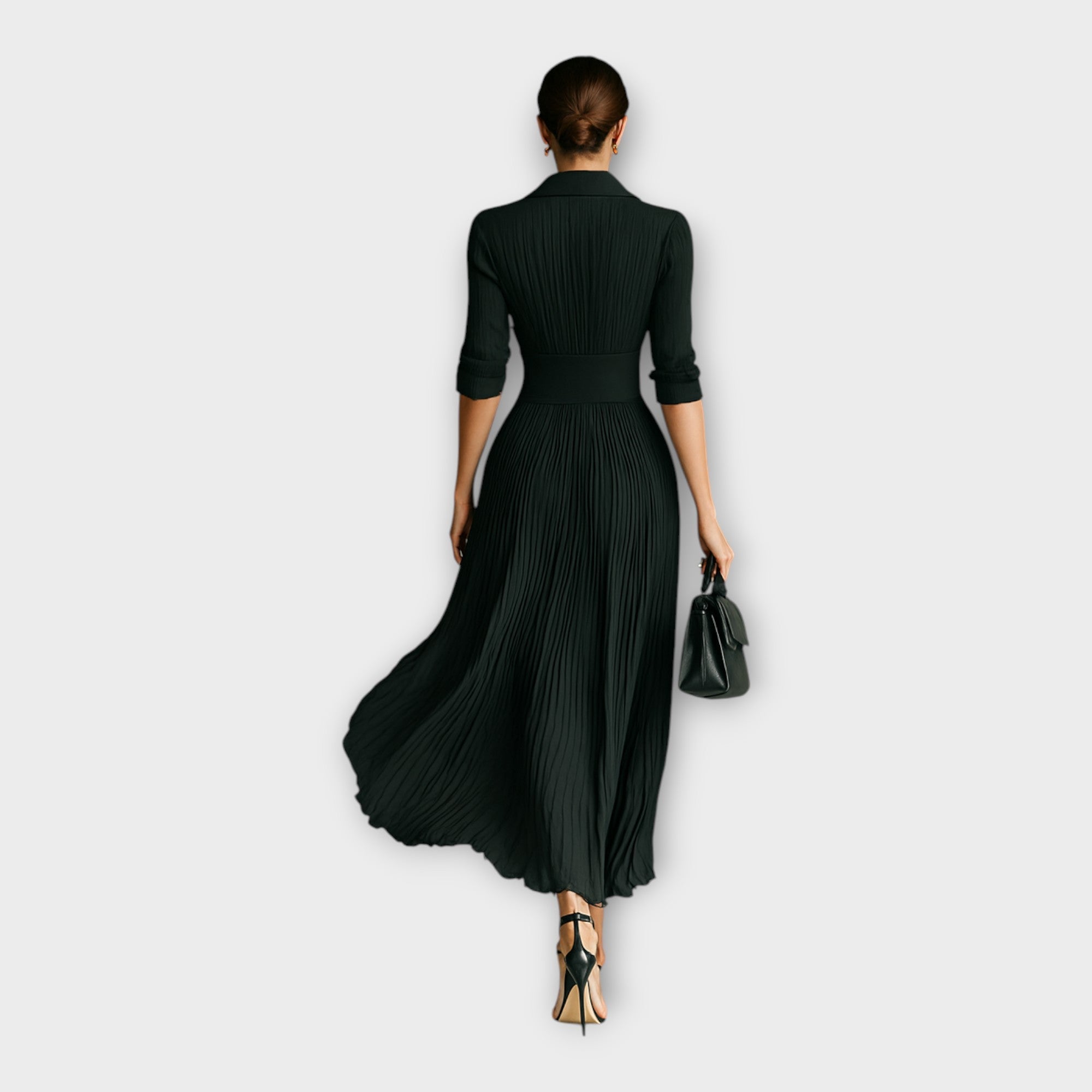 Lang - kjole med raffineret elegance