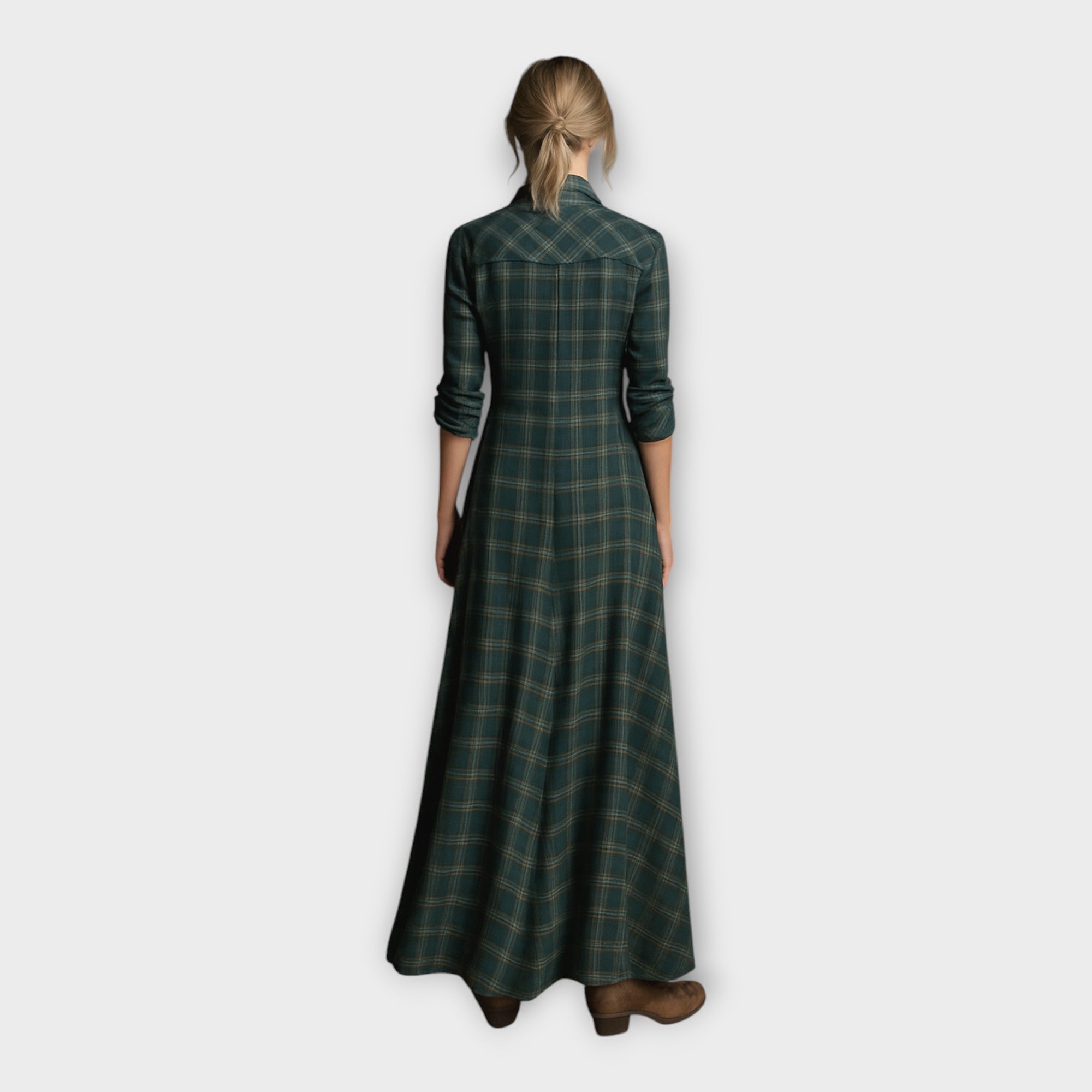 Skjortekjole med tidløs elegance