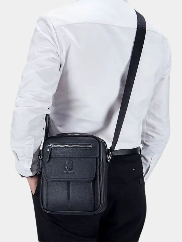 Simon™ | Læder Messenger Taske