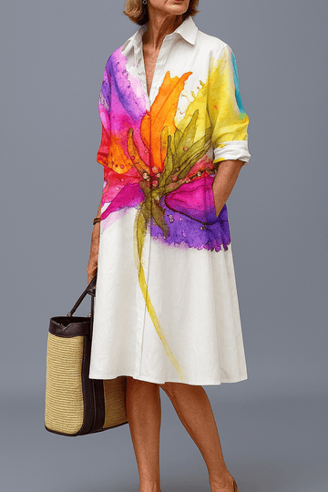 Solveig | Elegant midi-kjole