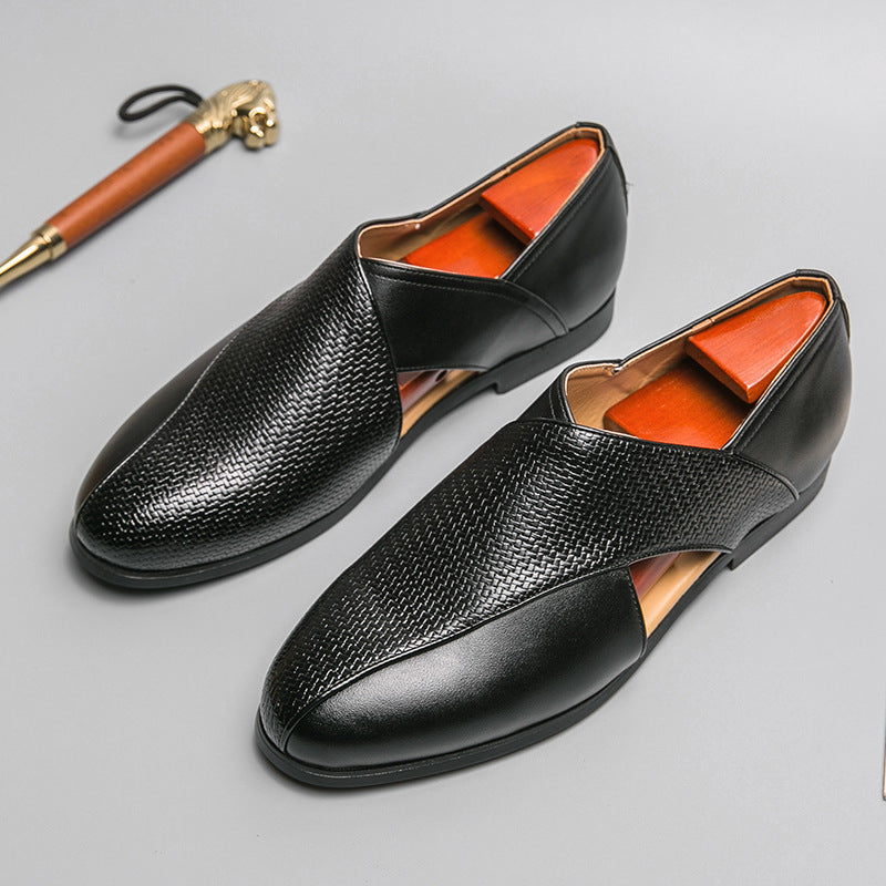 Vintage Læder Loafers