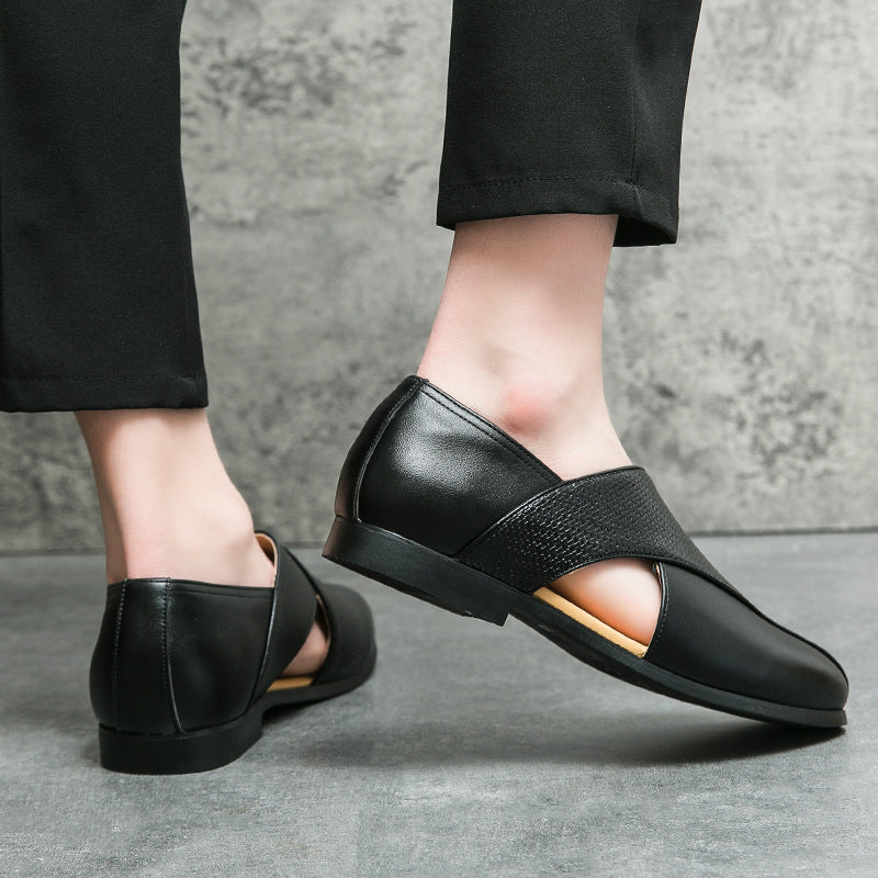 Vintage Læder Loafers