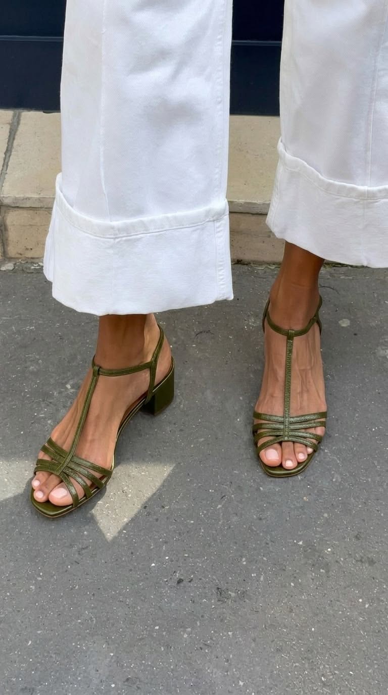Allegra | Gyldne Sandaler til Daglig Elegance
