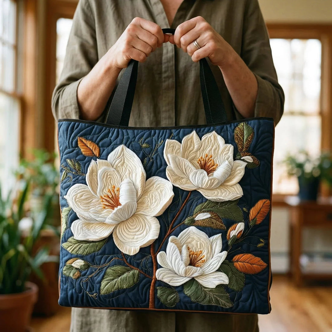 Sac Artisanal Matelassé - Magnolia Delikat