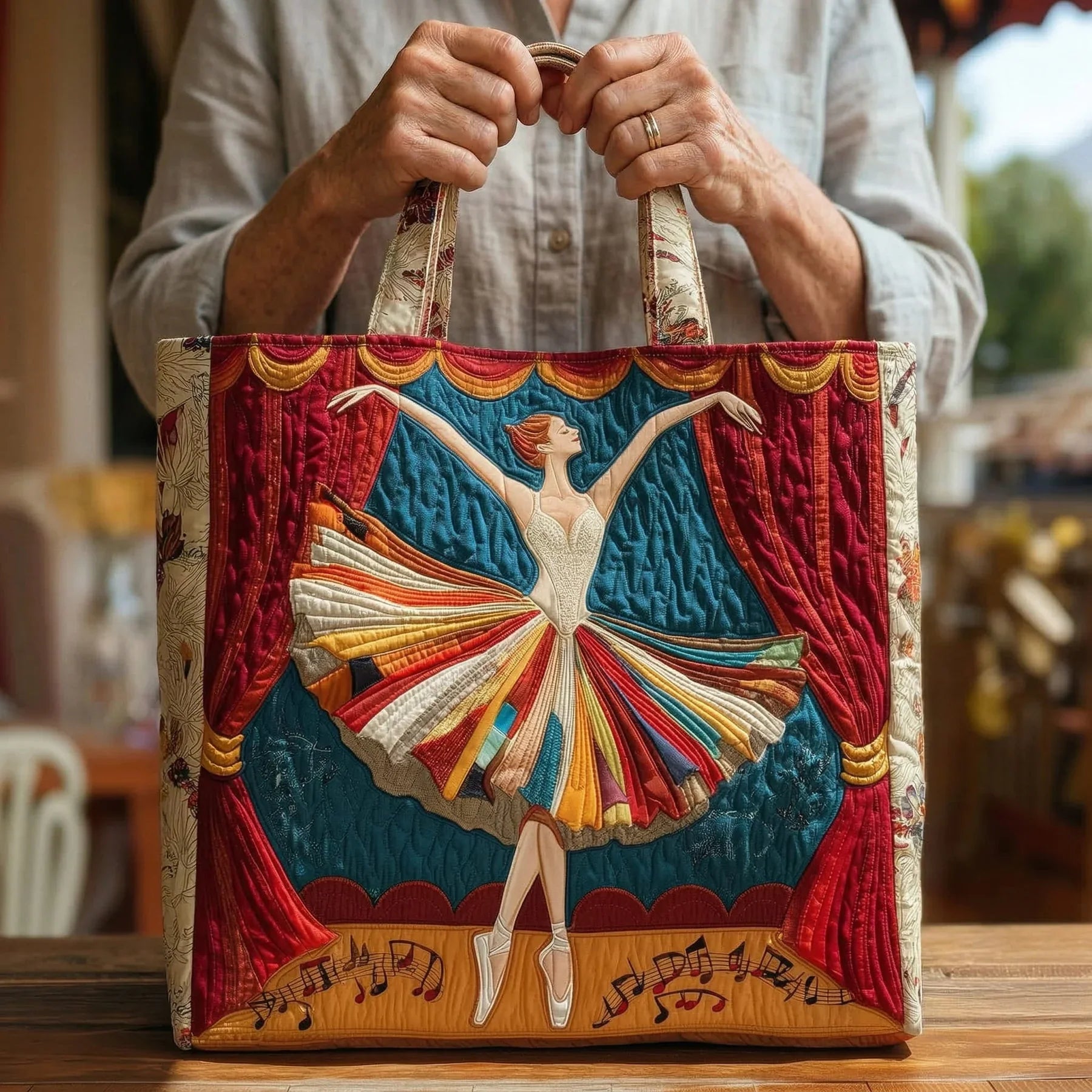 Sammenfoldelig Taske - Elegant Ballerina