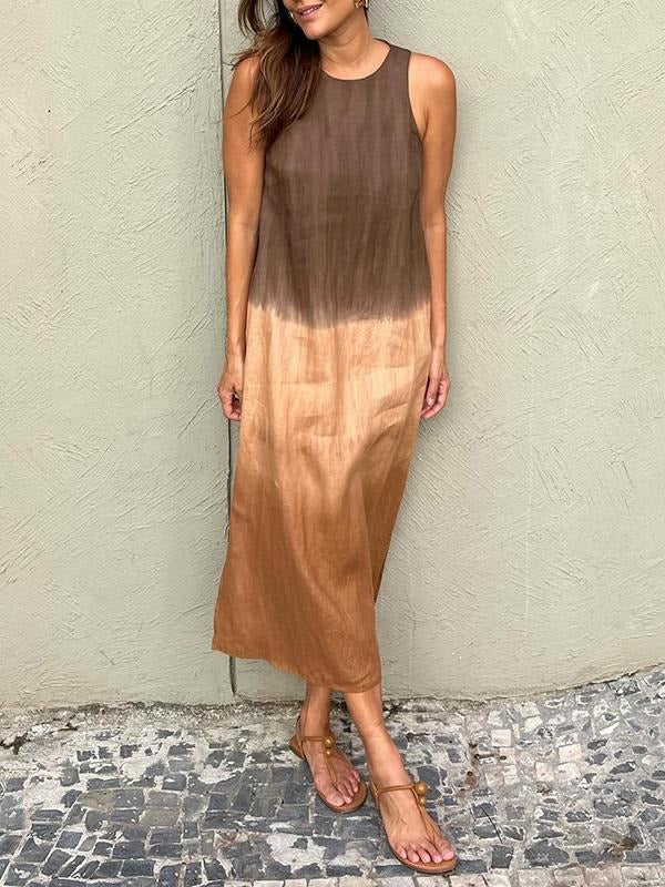 AMALIA | Lang kjole med naturlig stil og komfort til enhver lejlighed